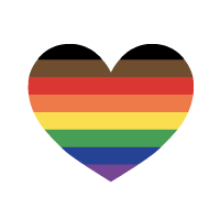 LGBTQ+ Heart Flag