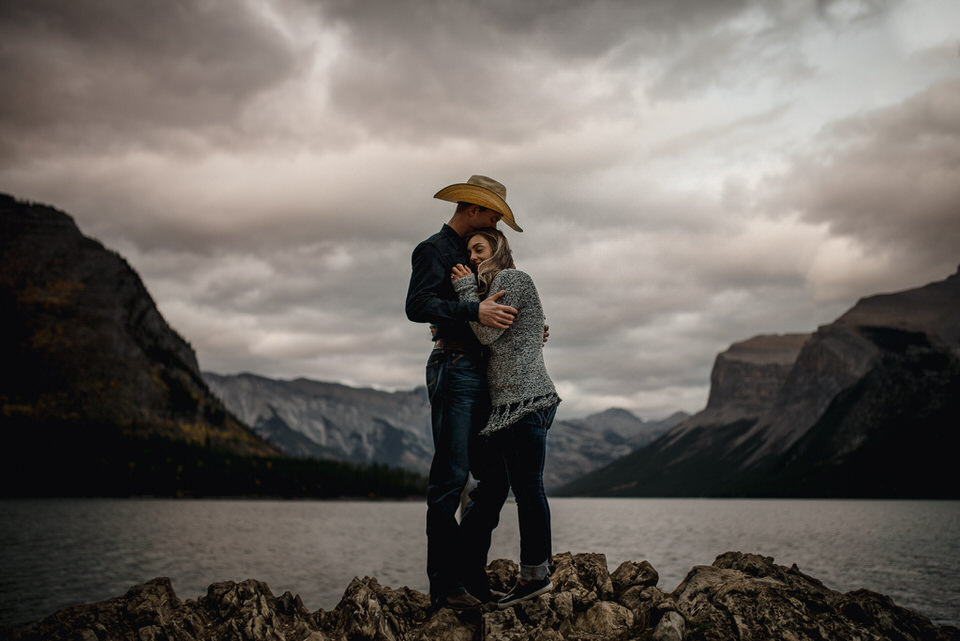 The Leddas Photography - Riley & Kane: Banff Engagement