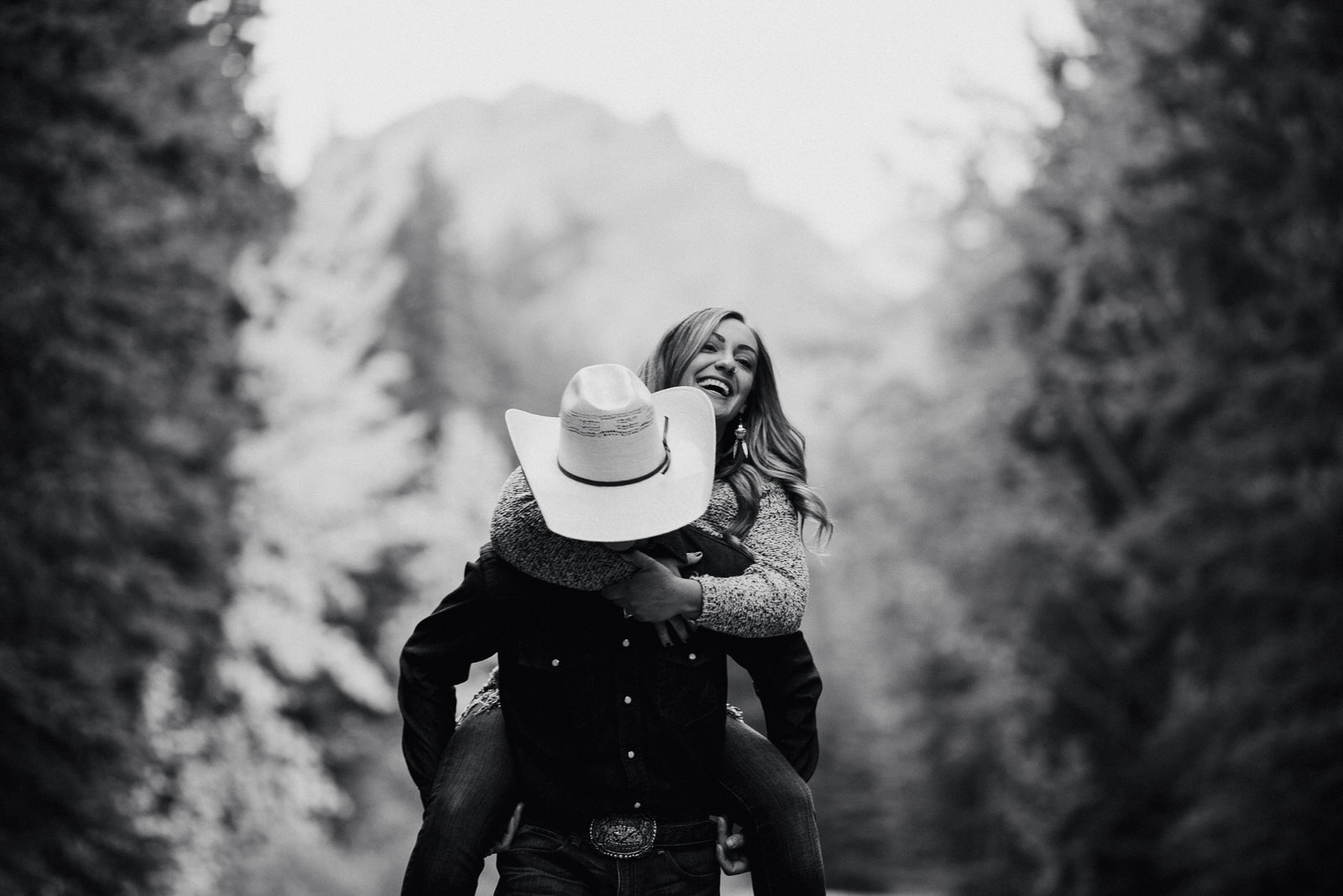 The Leddas Wedding Photography - Riley & Kane: Banff Engagement